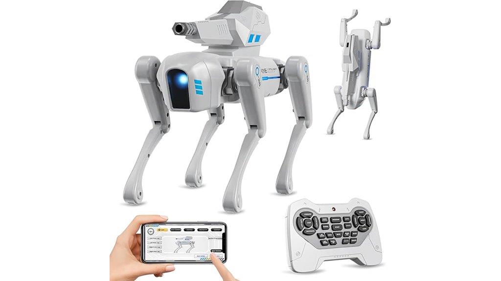 kids interactive robotic dog