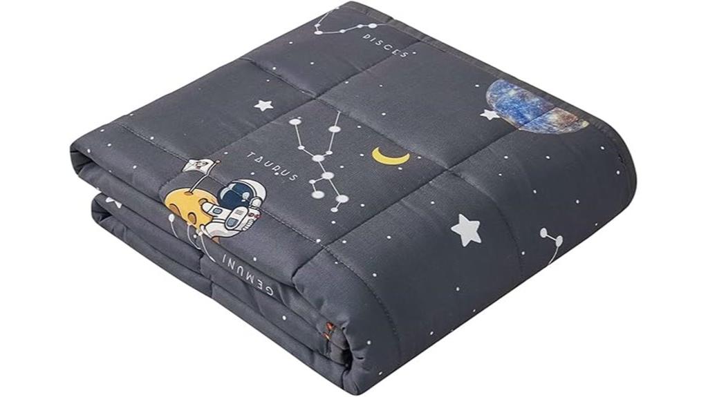 kids weighted blanket 36x48 5 lbs