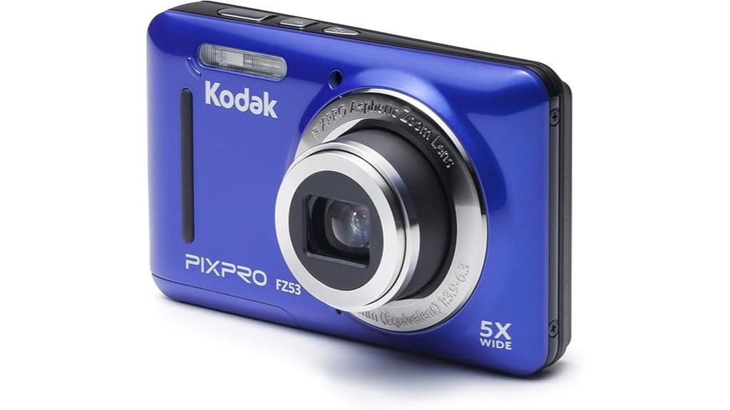 kodak fz53 blue camera