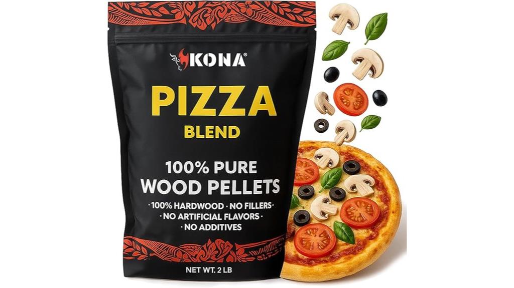 kona pizza hardwood pellets