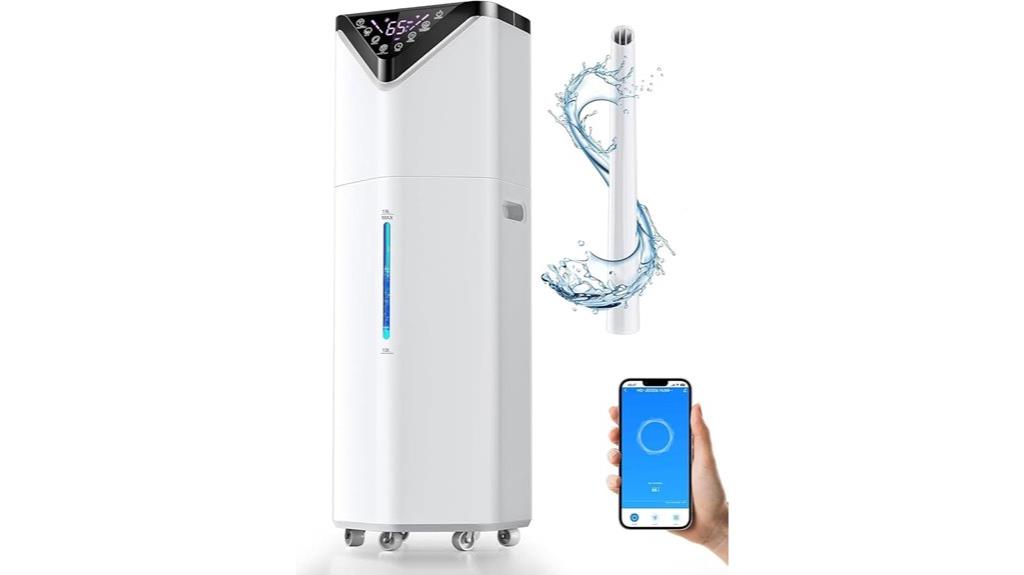 large capacity humidifier features