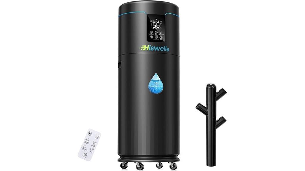large capacity humidifier with remote