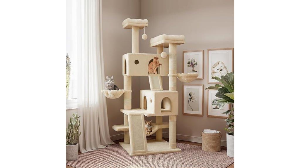 large cat tree tower