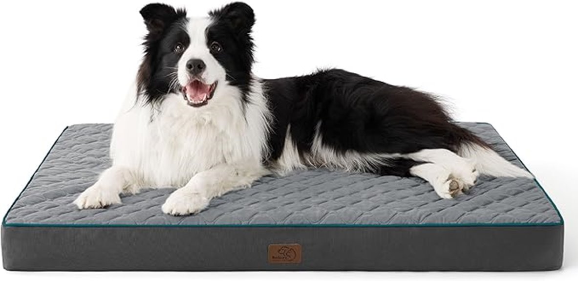 large orthopedic memory foam bed