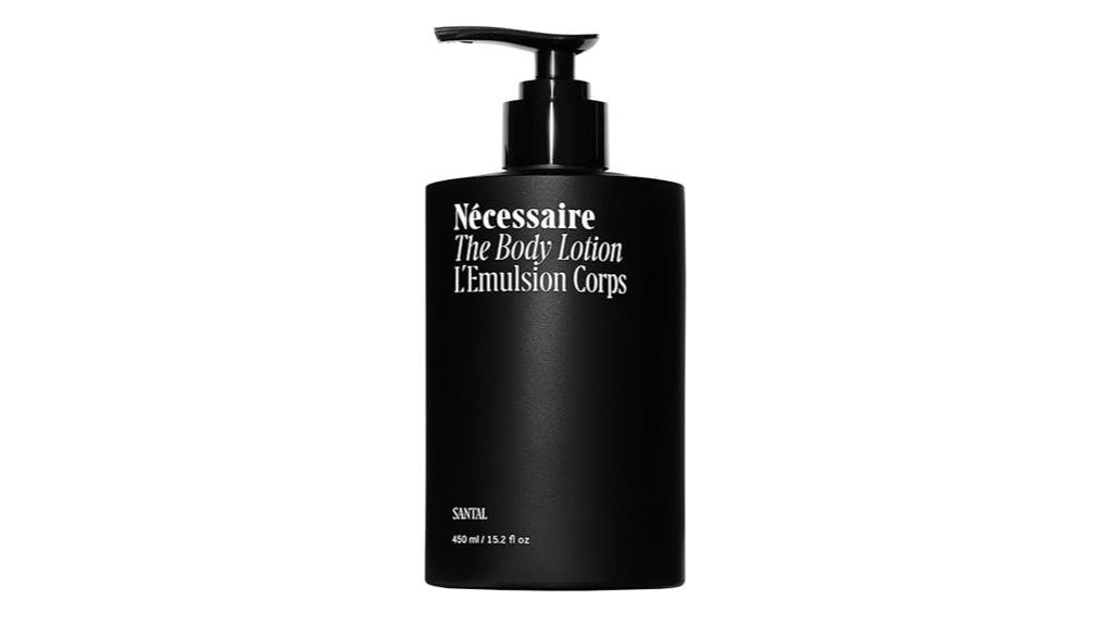 large pump bottle lotion