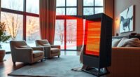 large room winter heating