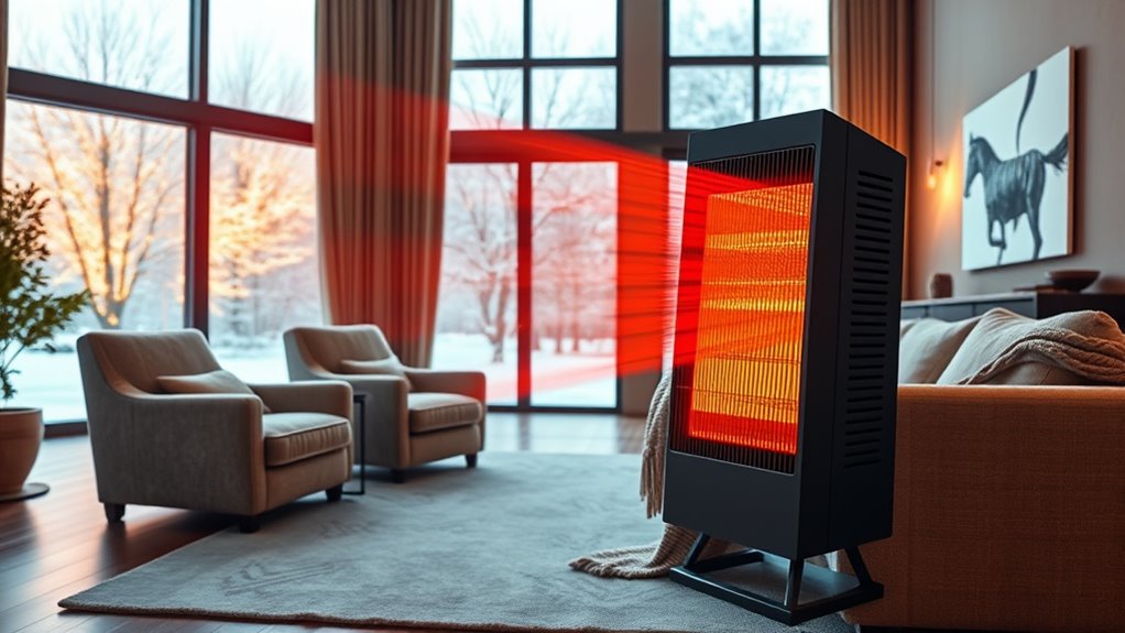 large room winter heating