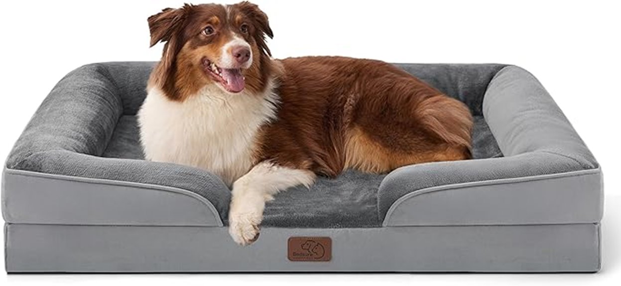 large waterproof washable dog bed
