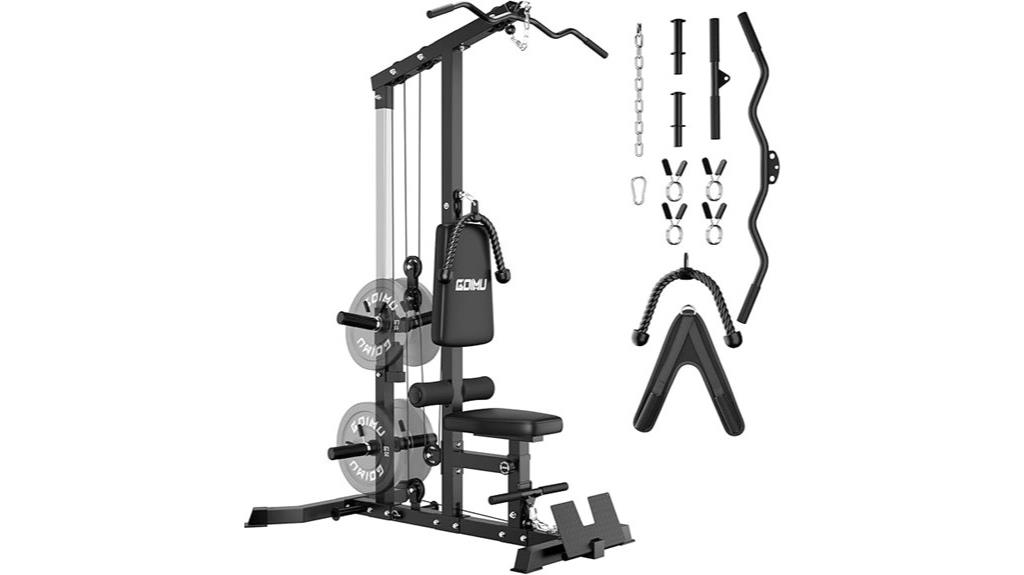 lat pulldown machine