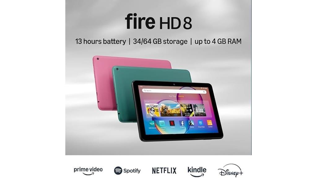 latest fire hd 8 tablet