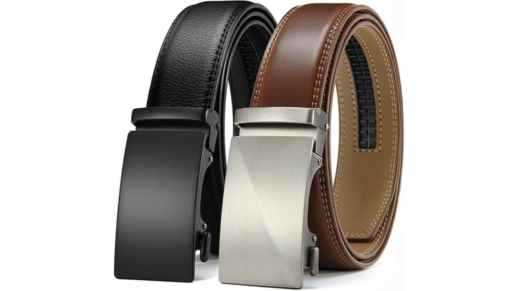 leather ratchet belt pack
