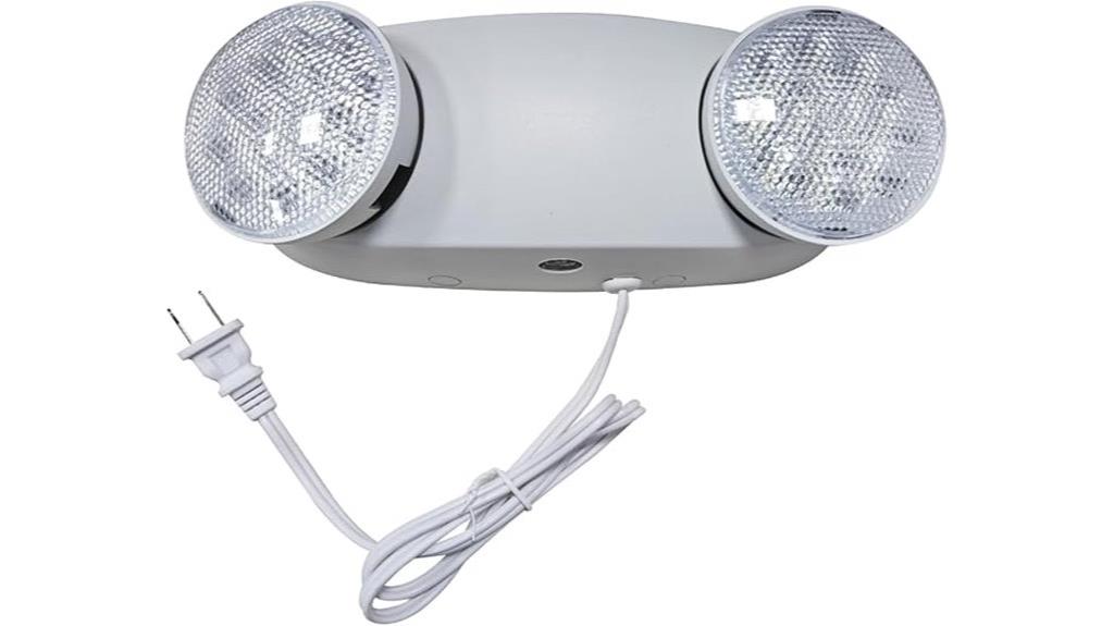 led emergency lights with battery