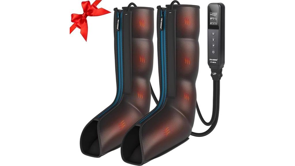 leg heat compression therapy