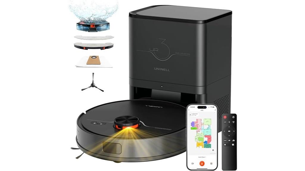 lidar navigation self emptying