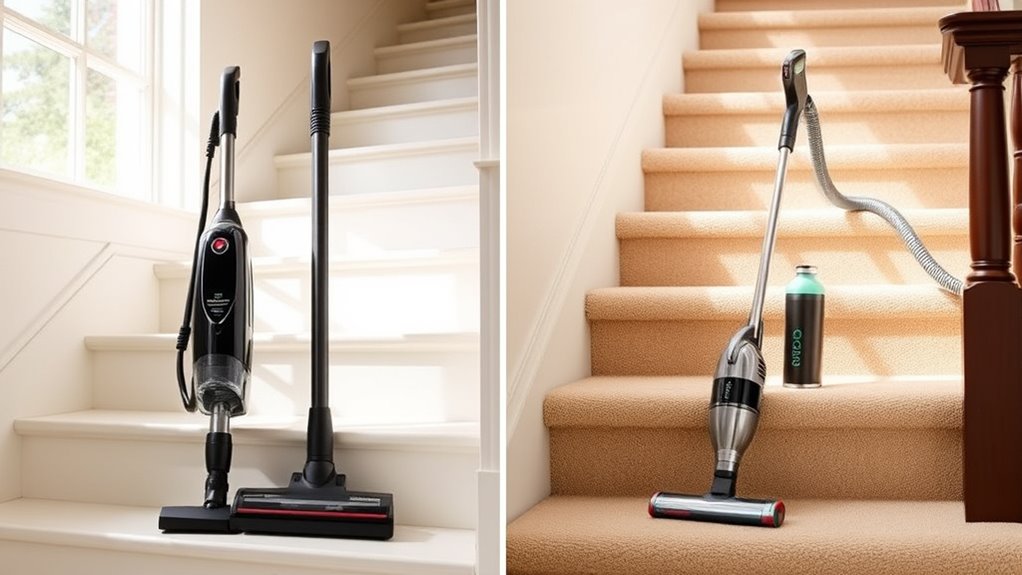 lightweight cordless stair cleaners
