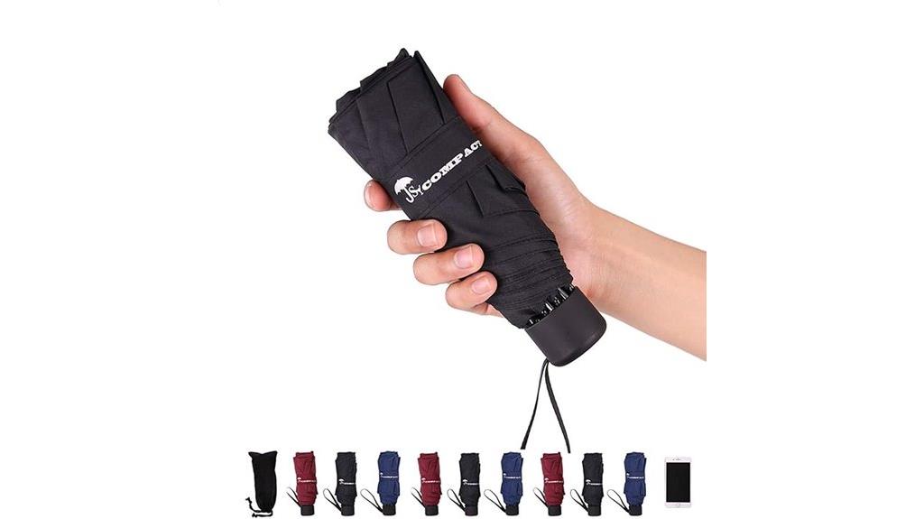 lightweight portable compact umbrella