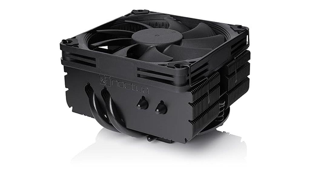 low profile black cpu cooler