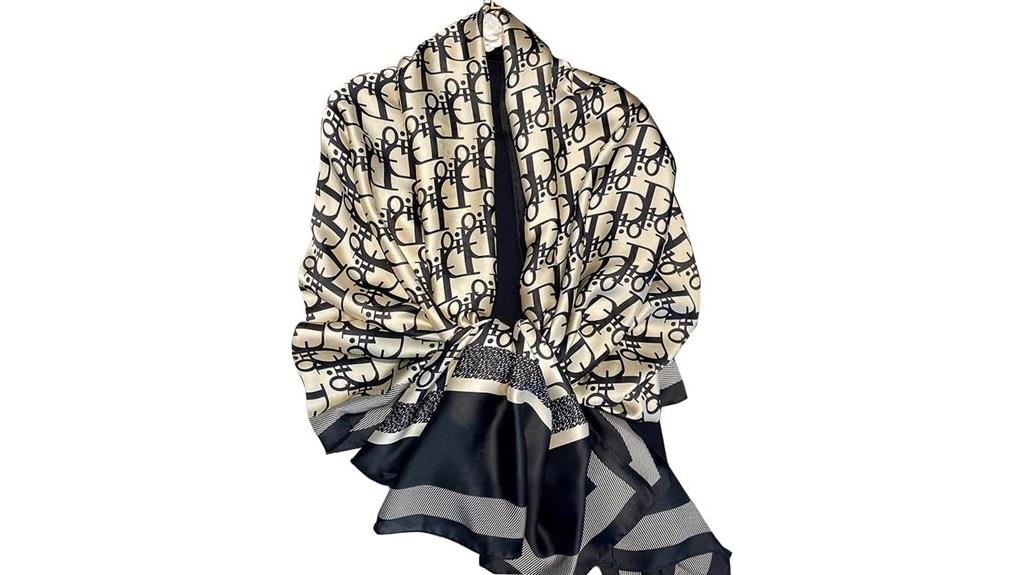 luxurious silk summer shawl
