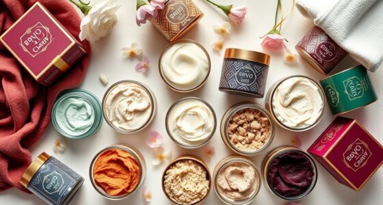 luxury body scrub sets