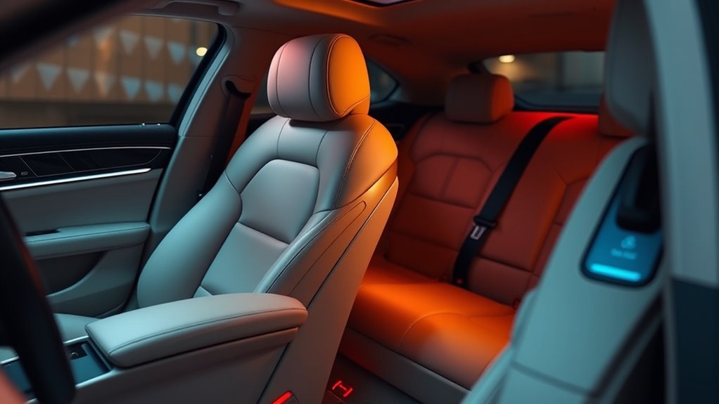 luxury car seat comfort