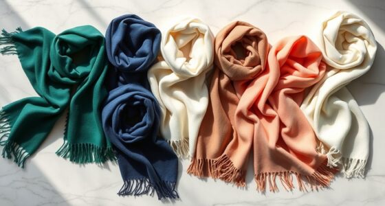 luxury cashmere winter accessories