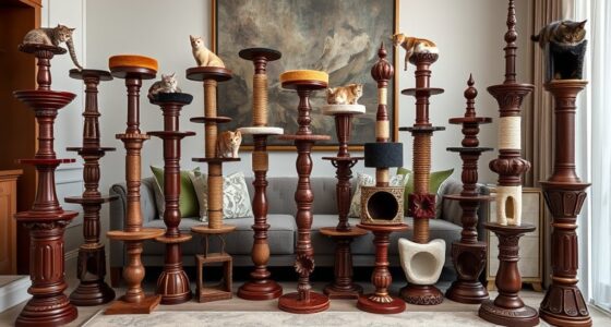 luxury cat scratching posts