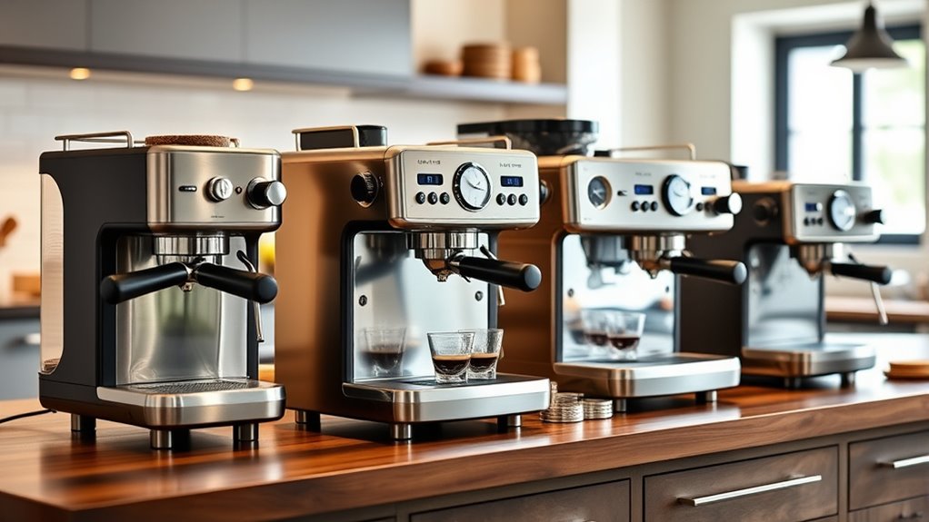 luxury espresso machines budget