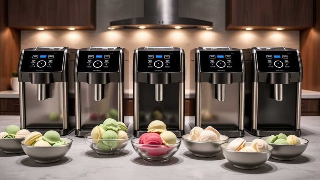 luxury home ice cream makers