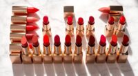 luxury lipstick collection showcase