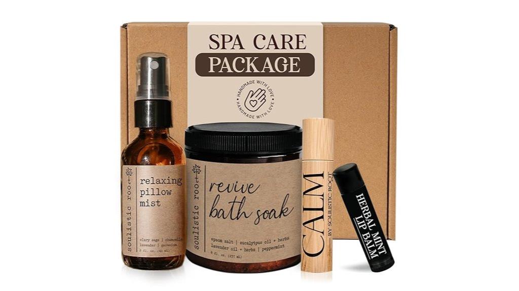 luxury spa gift set