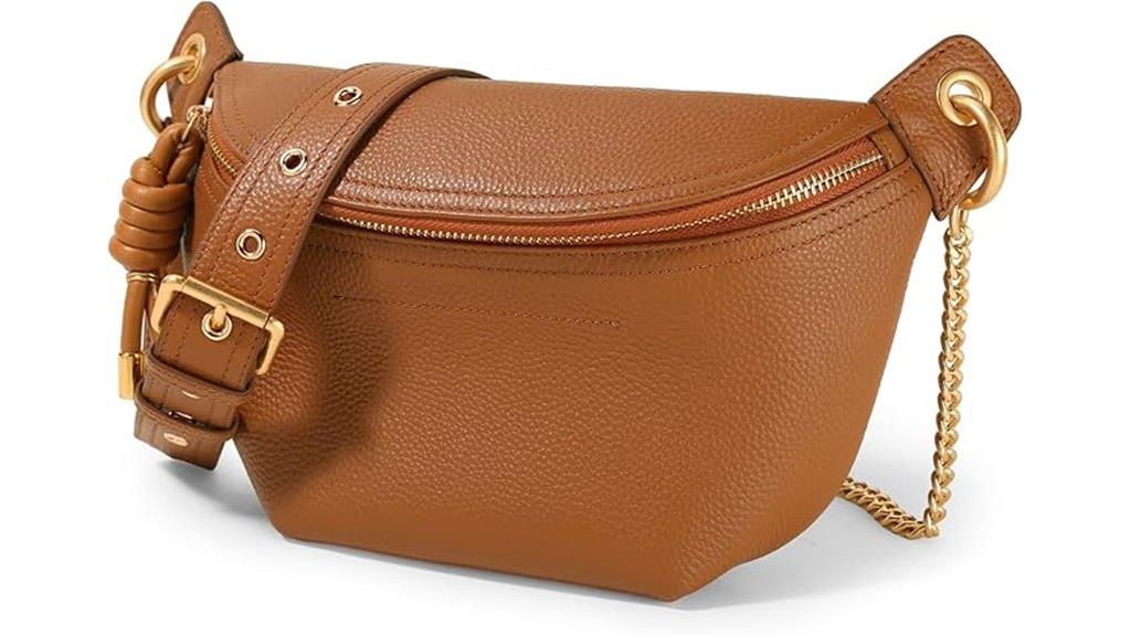 luxury women s leather waist bags