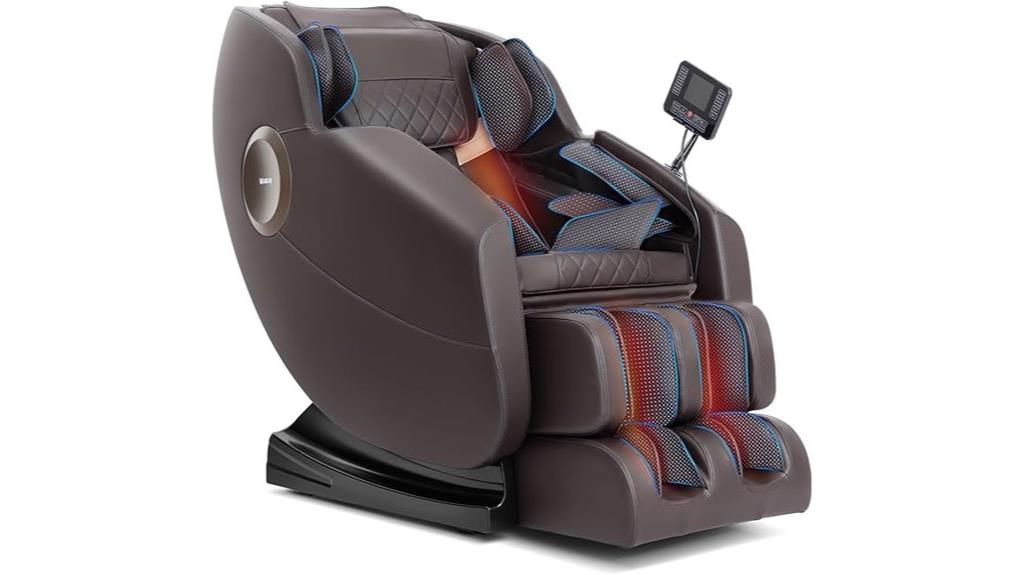 luxury zero gravity massage chair