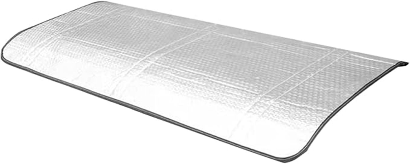 magnetic heat insulated ac cover