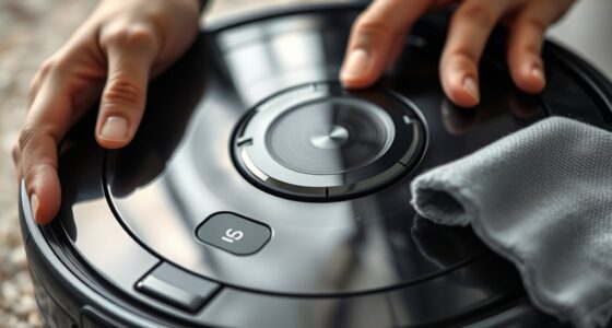 maintain robot vacuum sensors