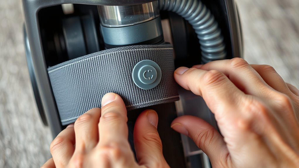 maintain vacuum for efficiency