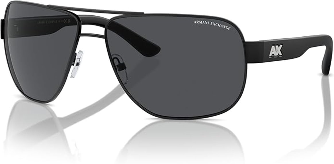 matte black sunglasses