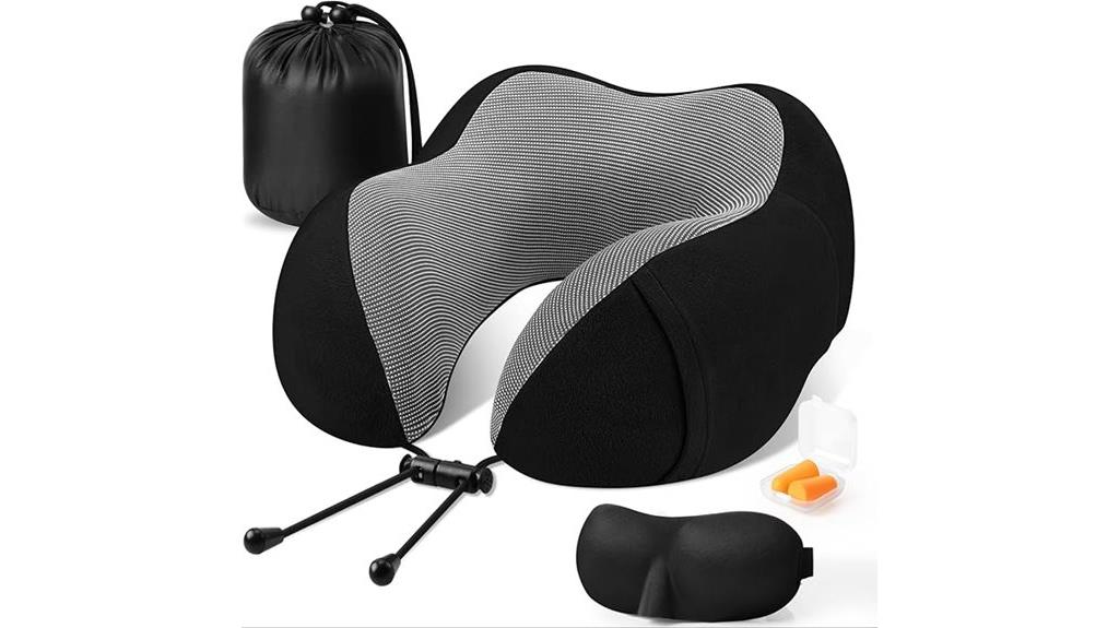 memory foam travel pillow