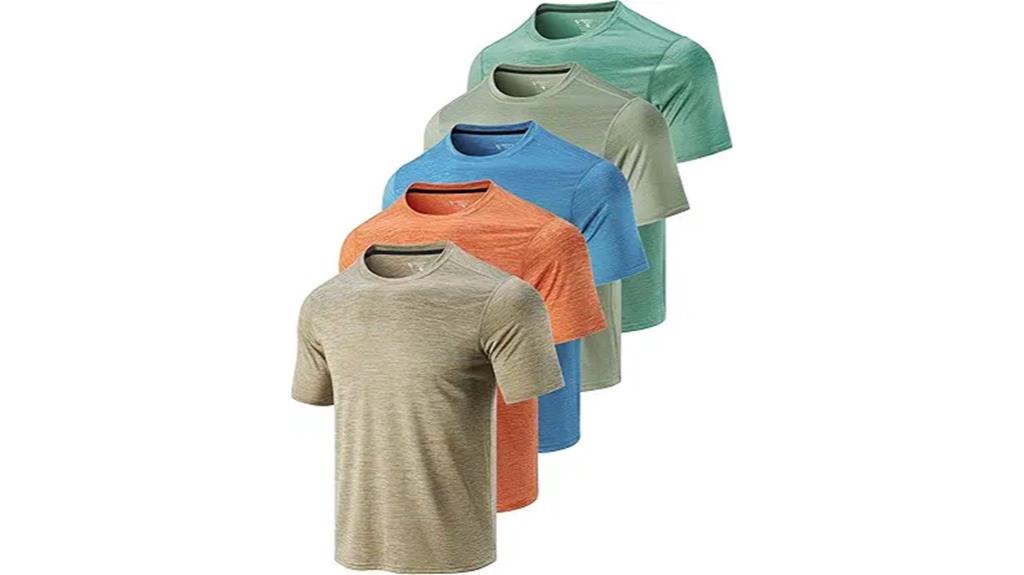 men s athletic quick dry t shirts