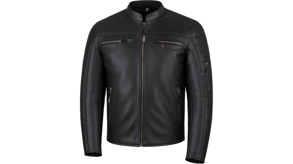 men s buffalo leather jacket
