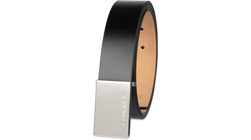 men s casual plaque belt