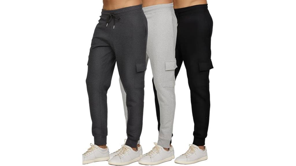 men s fleece jogger sweatpants