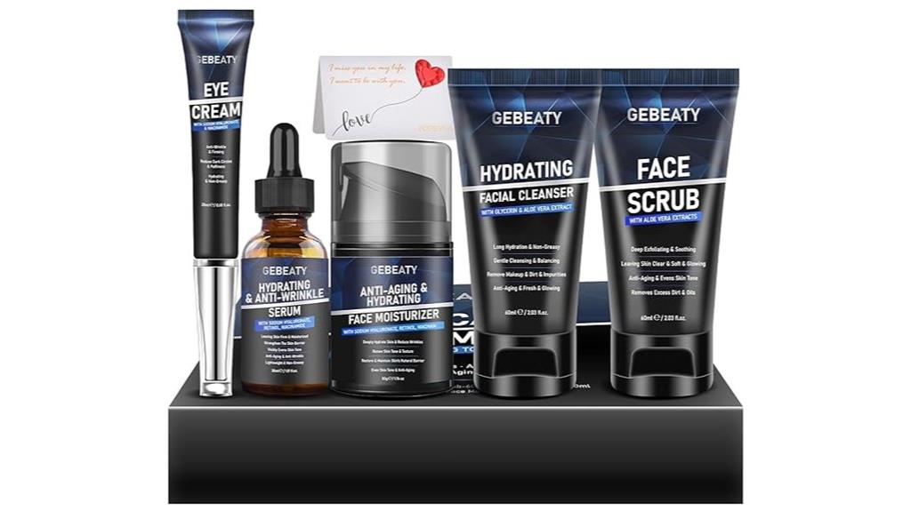 men s grooming skincare set