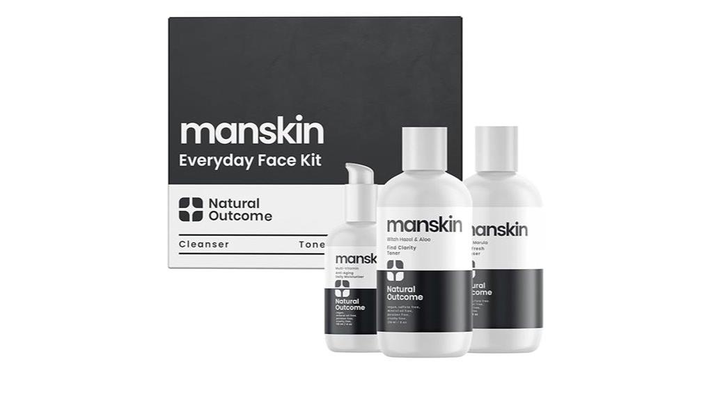 men s natural skincare kit