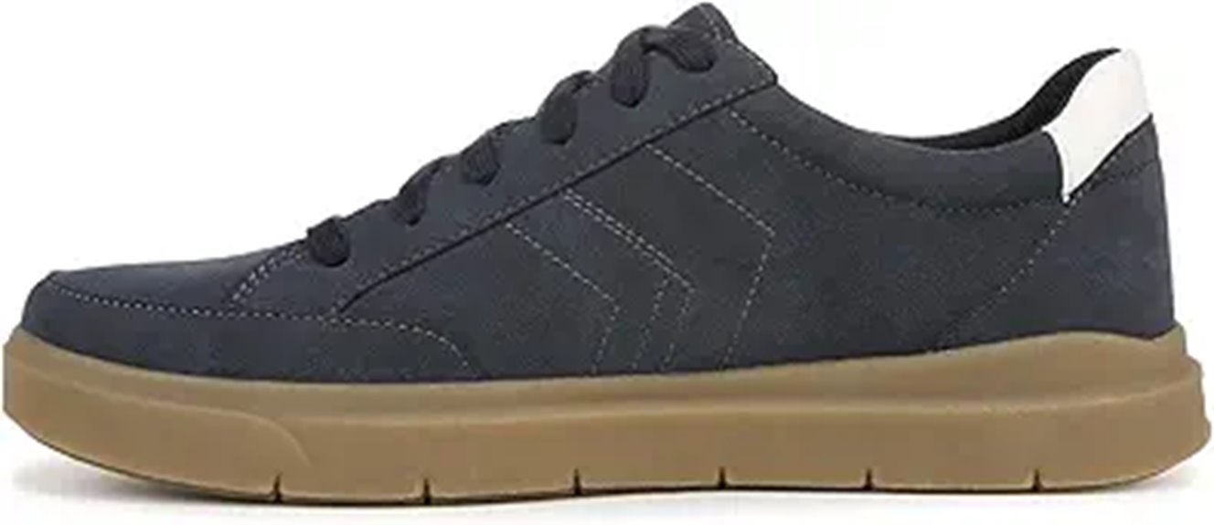 men s navy lace sneakers