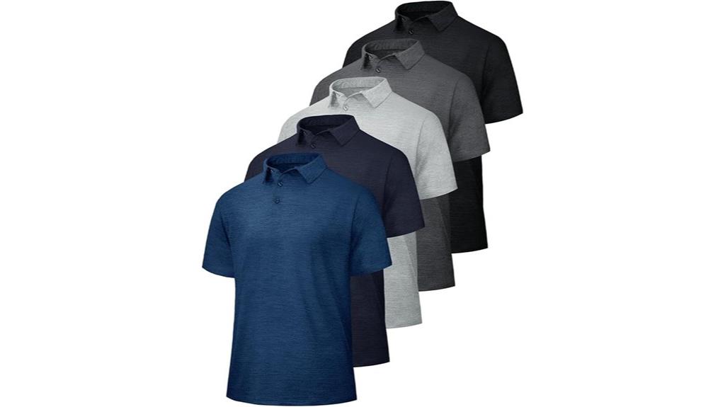 men s quick dry polo pack