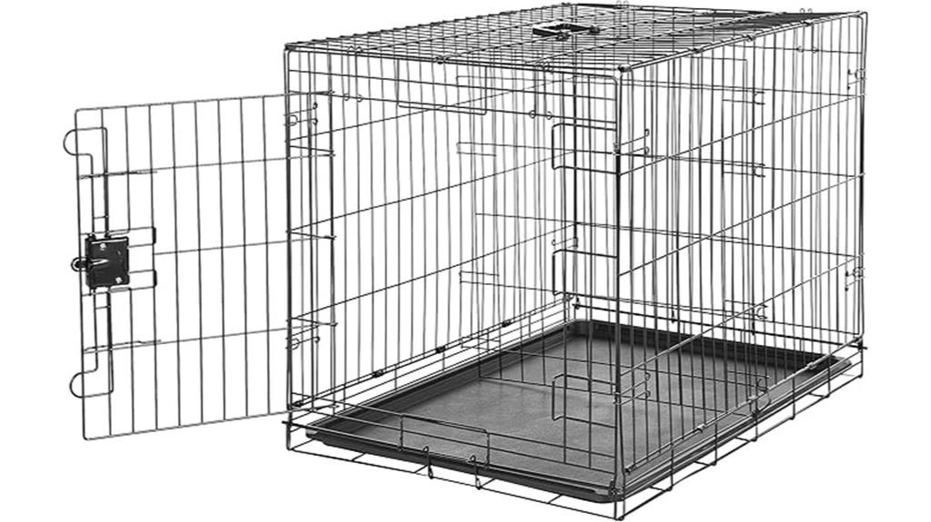 metal collapsible dog crate