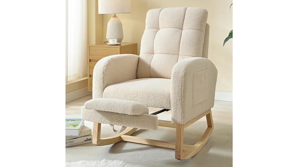 modern nursery rocking chair