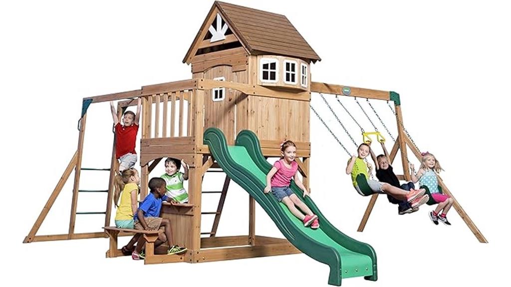 montpelier cedar playset