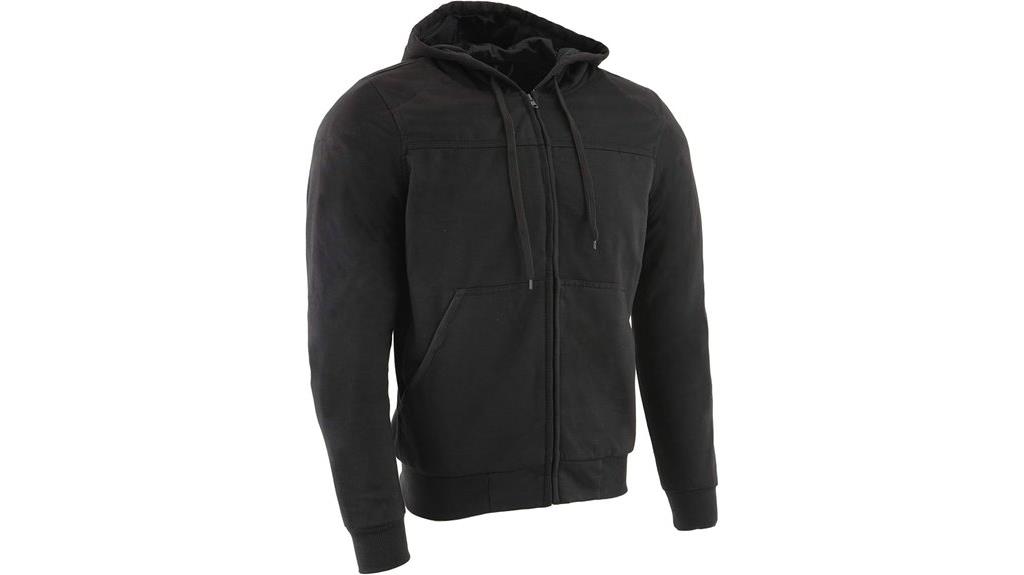 motorcycle hooded protective sweater