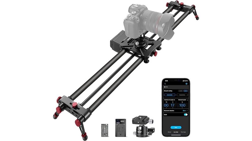 motorized slider with wireless